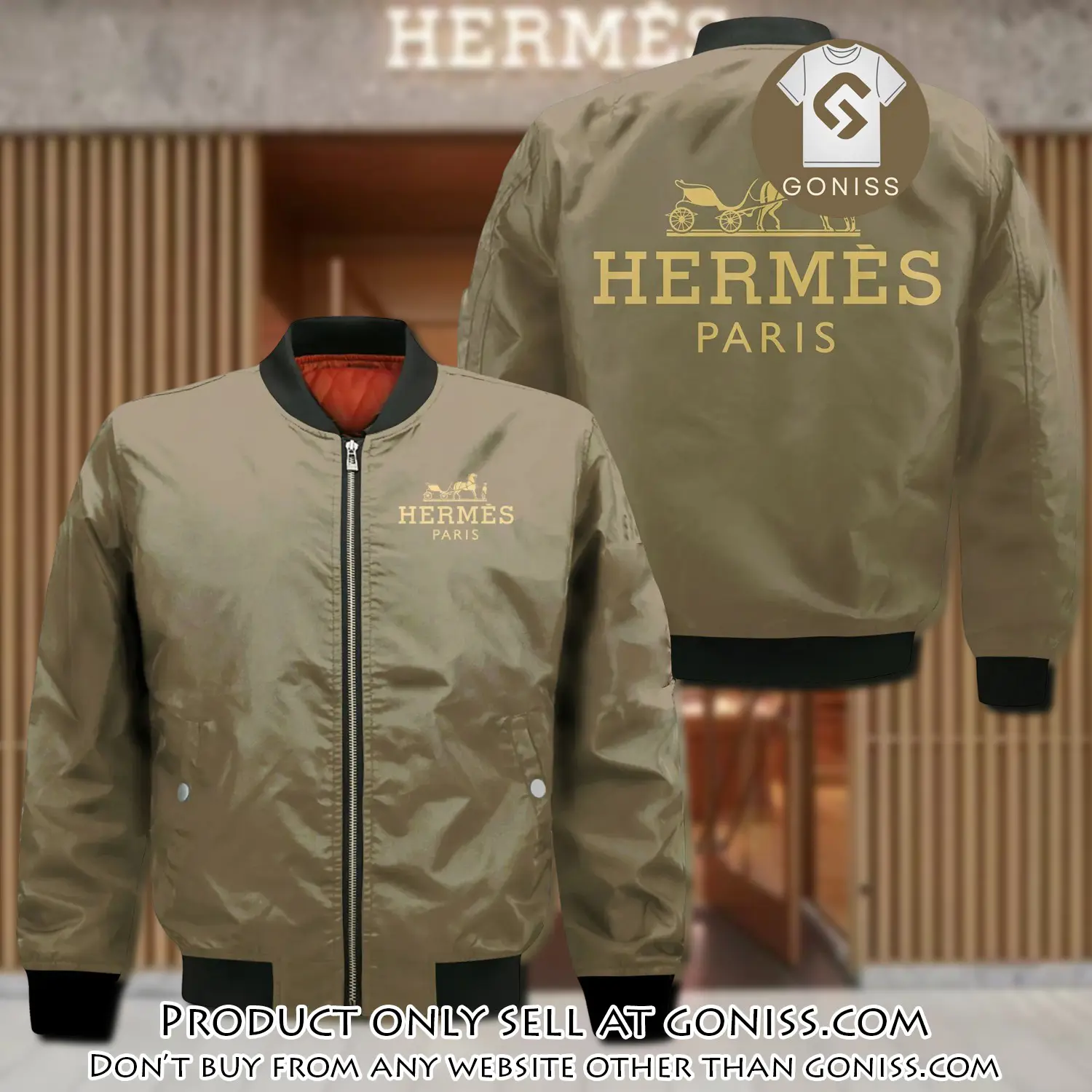 Hermes bomber jacket luxury brand clothing clothes outfit for men women 01 gn5538884